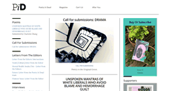 Desktop Screenshot of poetryisdead.ca